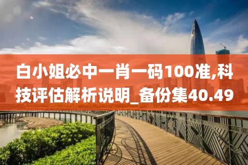 白小姐必中一肖一码100准,科技评估解析说明_备份集40.49