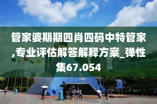 管家婆期期四肖四码中特管家,专业评估解答解释方案_弹性集67.054