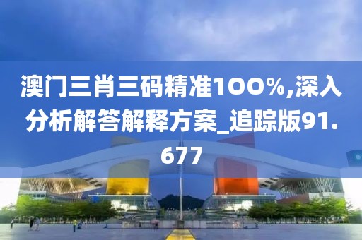 澳门三肖三码精准1OO%,深入分析解答解释方案_追踪版91.677