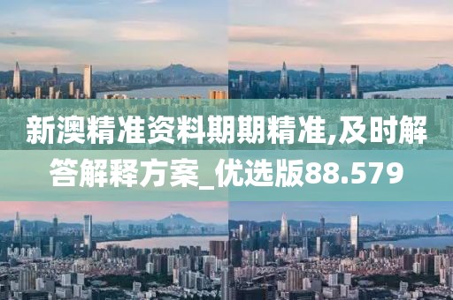 新澳精准资料期期精准,及时解答解释方案_优选版88.579