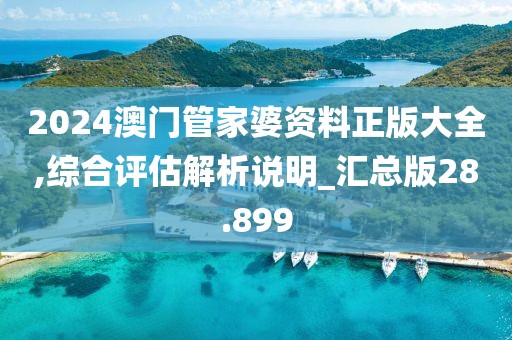 2024澳门管家婆资料正版大全,综合评估解析说明_汇总版28.899
