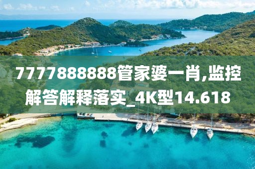 7777888888管家婆一肖,监控解答解释落实_4K型14.618