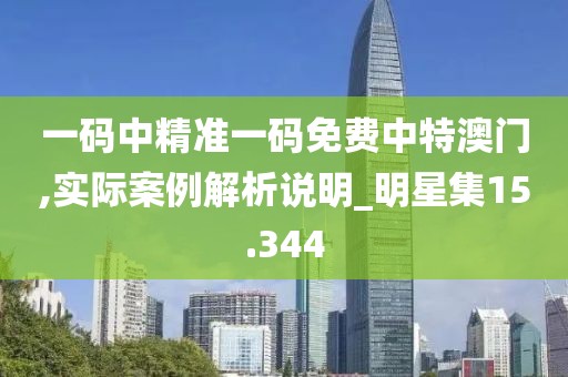 一码中精准一码免费中特澳门,实际案例解析说明_明星集15.344