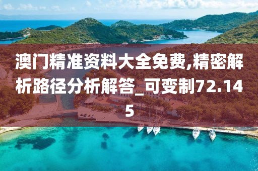 澳门精准资料大全免费,精密解析路径分析解答_可变制72.145