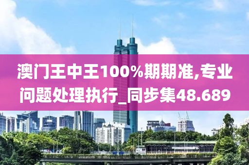 澳门王中王100%期期准,专业问题处理执行_同步集48.689