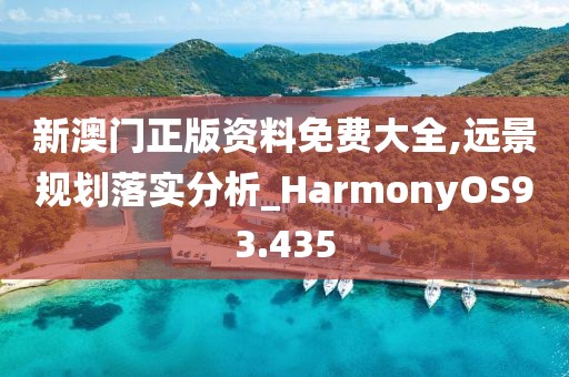 新澳门正版资料免费大全,远景规划落实分析_HarmonyOS93.435