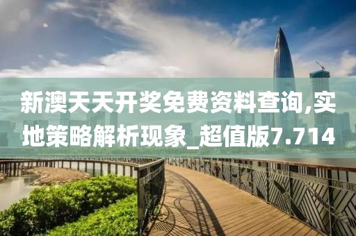新澳天天开奖免费资料查询,实地策略解析现象_超值版7.714