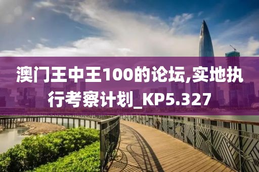 澳门王中王100的论坛,实地执行考察计划_KP5.327