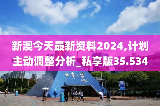 新澳今天最新资料2024,计划主动调整分析_私享版35.534