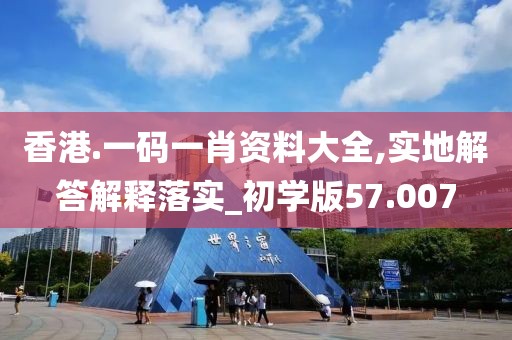 香港.一码一肖资料大全,实地解答解释落实_初学版57.007