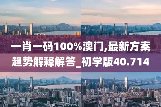 一肖一码100%澳门,最新方案趋势解释解答_初学版40.714