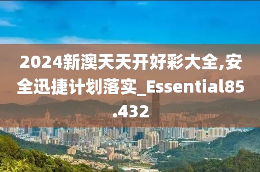 2024新澳天天开好彩大全,安全迅捷计划落实_Essential85.432