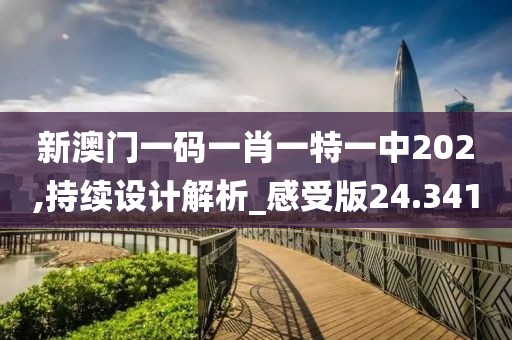 新澳门一码一肖一特一中202,持续设计解析_感受版24.341