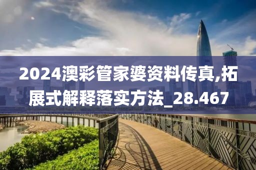 2024澳彩管家婆资料传真,拓展式解释落实方法_28.467