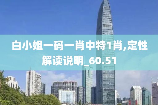 白小姐一码一肖中特1肖,定性解读说明_60.51