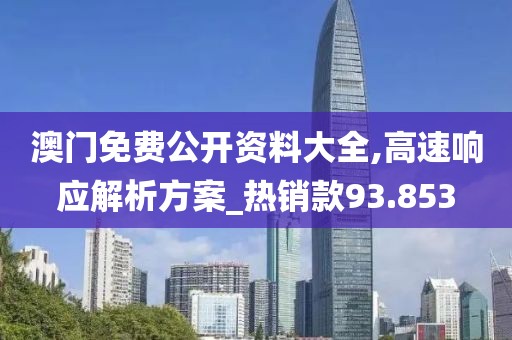 澳门免费公开资料大全,高速响应解析方案_热销款93.853