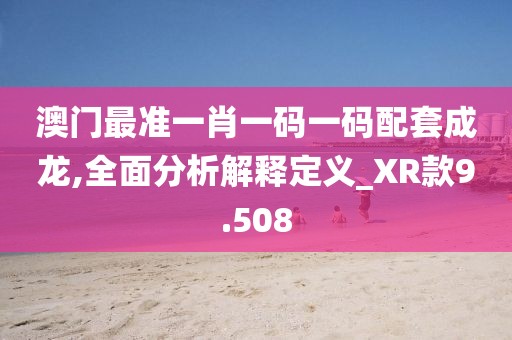 澳门最准一肖一码一码配套成龙,全面分析解释定义_XR款9.508