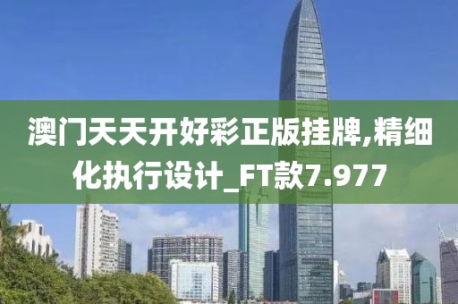 澳门天天开好彩正版挂牌,精细化执行设计_FT款7.977