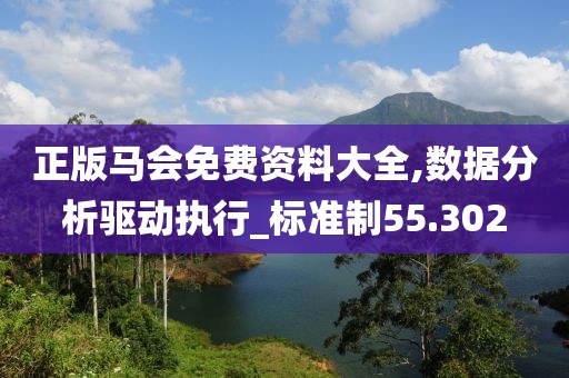 正版马会免费资料大全,数据分析驱动执行_标准制55.302