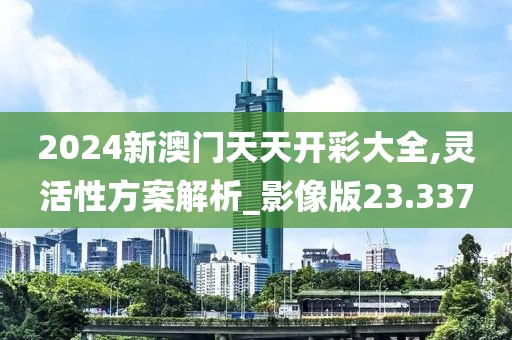 2024新澳门天天开彩大全,灵活性方案解析_影像版23.337