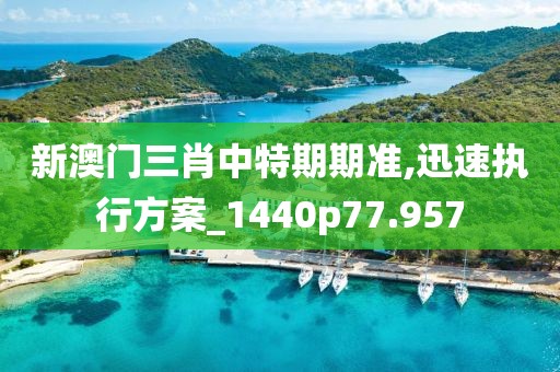 新澳门三肖中特期期准,迅速执行方案_1440p77.957