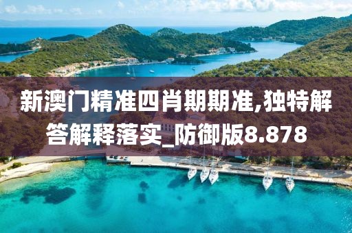新澳门精准四肖期期准,独特解答解释落实_防御版8.878