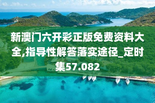 新澳门六开彩正版免费资料大全,指导性解答落实途径_定时集57.082