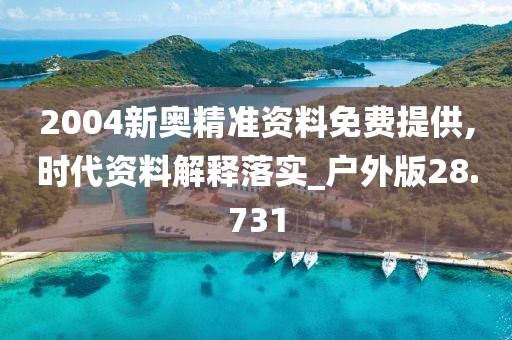 2004新奥精准资料免费提供,时代资料解释落实_户外版28.731
