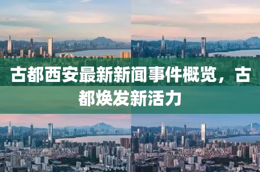 古都西安最新新闻事件概览，古都焕发新活力