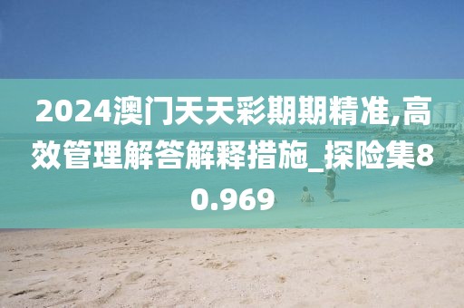 2024澳门天天彩期期精准,高效管理解答解释措施_探险集80.969