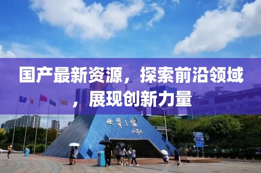 国产最新资源，探索前沿领域，展现创新力量