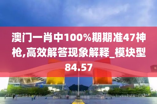 澳门一肖中100%期期准47神枪,高效解答现象解释_模块型84.57