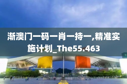 渐澳门一码一肖一持一,精准实施计划_The55.463