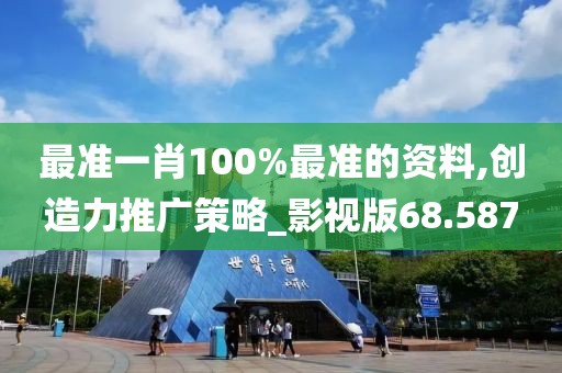 最准一肖100%最准的资料,创造力推广策略_影视版68.587