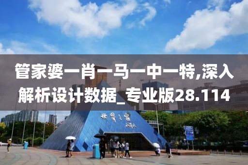 管家婆一肖一马一中一特,深入解析设计数据_专业版28.114