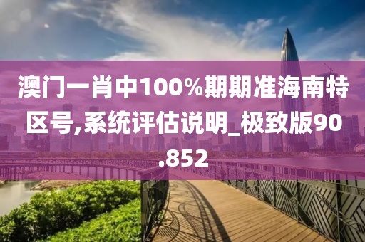 澳门一肖中100%期期准海南特区号,系统评估说明_极致版90.852