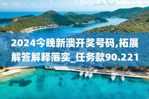 2024今晚新澳开奖号码,拓展解答解释落实_任务款90.221