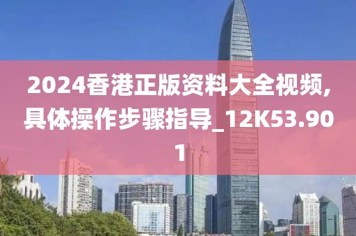 2024香港正版资料大全视频,具体操作步骤指导_12K53.901