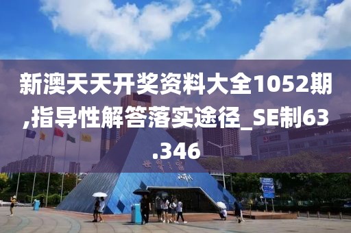 新澳天天开奖资料大全1052期,指导性解答落实途径_SE制63.346
