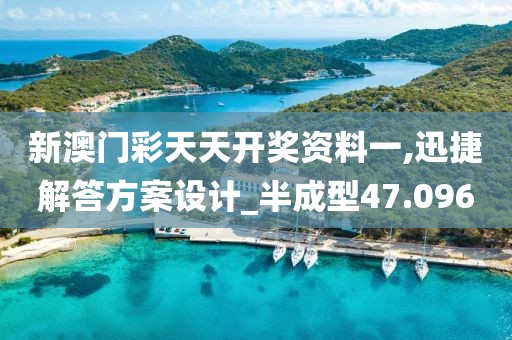 新澳门彩天天开奖资料一,迅捷解答方案设计_半成型47.096