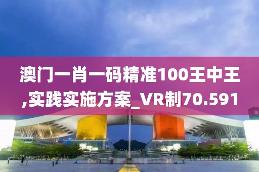 澳门一肖一码精准100王中王,实践实施方案_VR制70.591