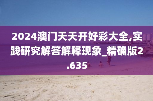 2024澳门天天开好彩大全,实践研究解答解释现象_精确版2.635
