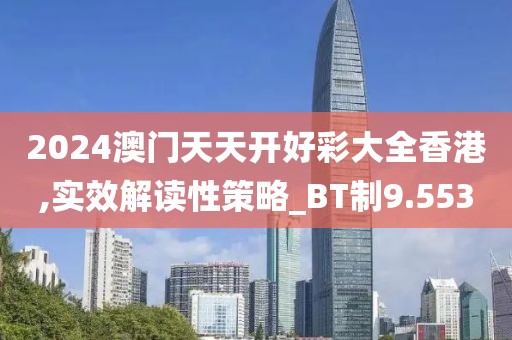 2024澳门天天开好彩大全香港,实效解读性策略_BT制9.553