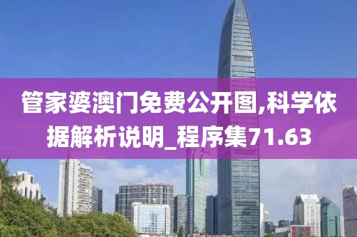 管家婆澳门免费公开图,科学依据解析说明_程序集71.63