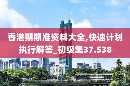 香港期期准资料大全,快速计划执行解答_初级集37.538