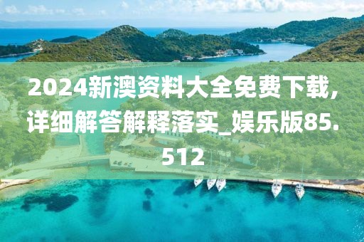 2024新澳资料大全免费下载,详细解答解释落实_娱乐版85.512