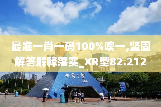 最准一肖一码100%噢一,坚固解答解释落实_XR型82.212