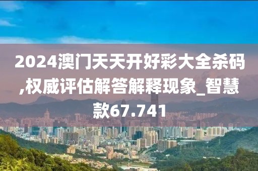 2024澳门天天开好彩大全杀码,权威评估解答解释现象_智慧款67.741