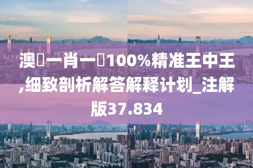 澳門一肖一碼100%精准王中王,细致剖析解答解释计划_注解版37.834