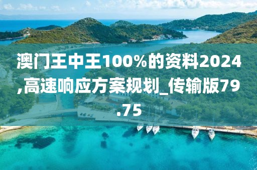 澳门王中王100%的资料2024,高速响应方案规划_传输版79.75